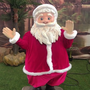Xemilandina Sersalê Peykerê Santa Claus-a Bi Tevgerên bi mezinahiya jiyanê (CP-36)