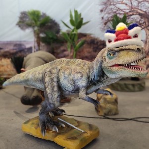 Wyposażenie parku jurajskiego Animatronic Dinosaur 3m Modele T Rex
