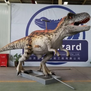 Manèges et modèles de dinosaures pour parc à thème sur les dinosaures