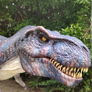 Animatronic dinosaurutstyr i ekte størrelse T Rex-modell