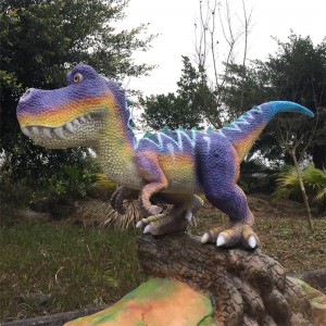 Marrazki bizidunetako dinosauro animatroniko pertsonalizatua eta animalien eredua