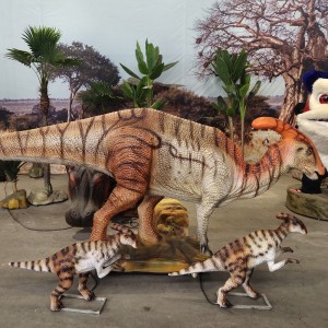 Dino park Izložbena oprema Animatronički Dinosaur Parasaurolophus