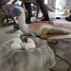 Jurassic modeller Animatronic Dinosaurier för museer och djurparker