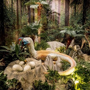 Jurassic մոդելներ Animatronic Dinosaurs թանգարանների և կենդանաբանական այգիների համար