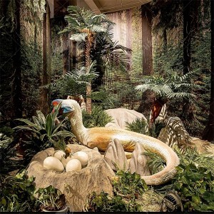 Jurassic modeller Animatronic Dinosaurier för museer och djurparker
