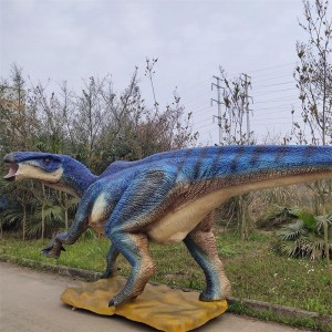 Imikhiqizo ye-Parasauralopholus Animatronic Dinosaur Model