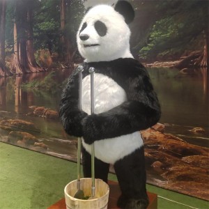 Ясалма үзенчәлекле аниматроник кингконг панда моделе