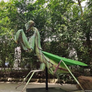 Enorme animatronische insecten- en insectenmodellen