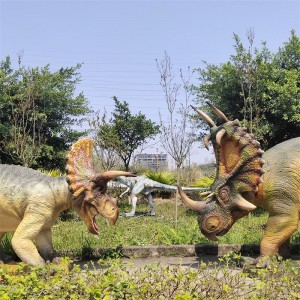 Modely Jurassic Animatronic Dinosaurs ho an'ny tranombakoka sy zoo