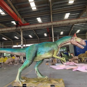 Levensgrote hoge emulatie Animatronic Jurassic Dinosaur-modellen