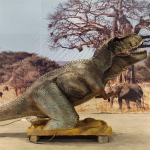 Saizi Halisi ya Vifaa vya Dinosaur ya Uhuishaji T Rex Model