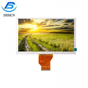 7,0-palčni 800×480 TFT LCD zaslon za video domofon