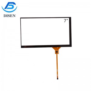 7.0inch CTP Capacitive Touch Screen Panel ya TFT LCD Display
