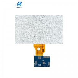 7 palcový štandardný farebný TFT LCD displej s rozlíšením 1024 × 600