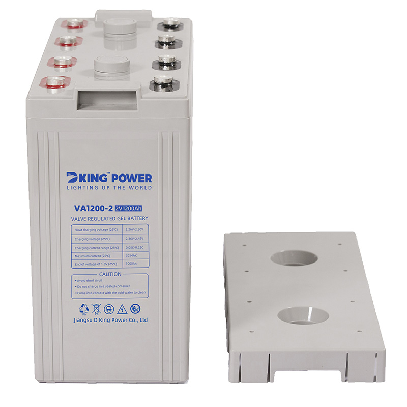 DKGB2-1200-2V1200AH noblīvēts gēla svina skābes akumulators