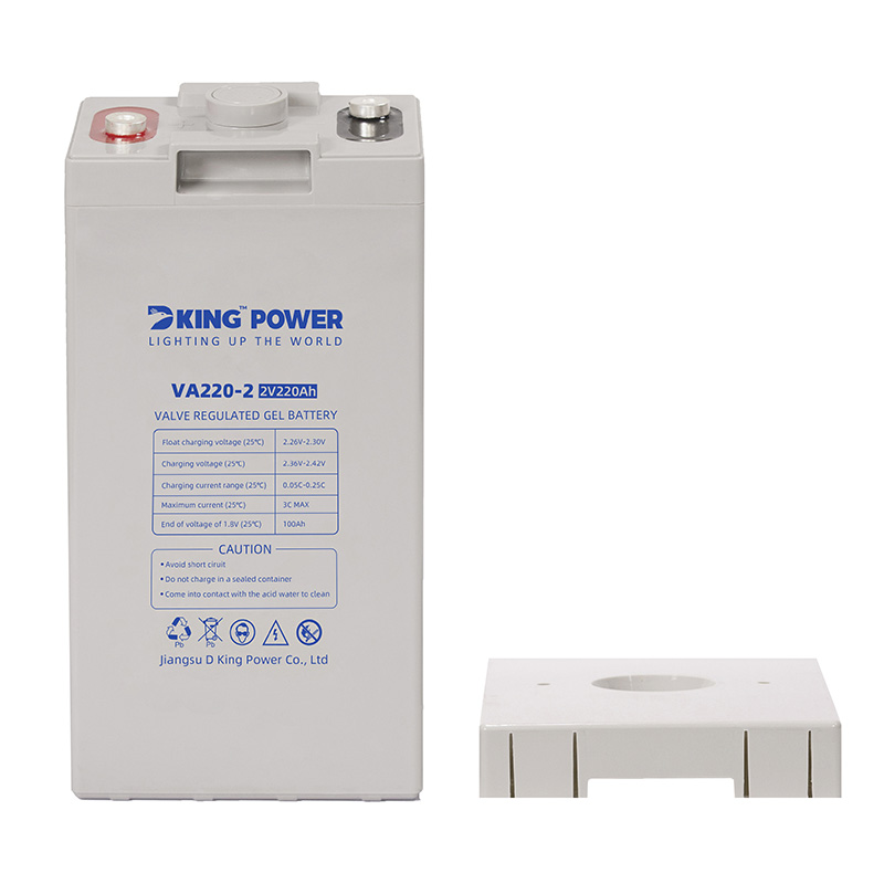 DKGB2-220-2V220AH noblīvēts gēla svina skābes akumulators