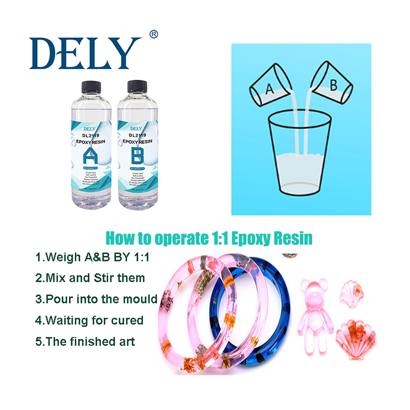 Clear epoxy resin bubble free epoxy resin for jewelry making