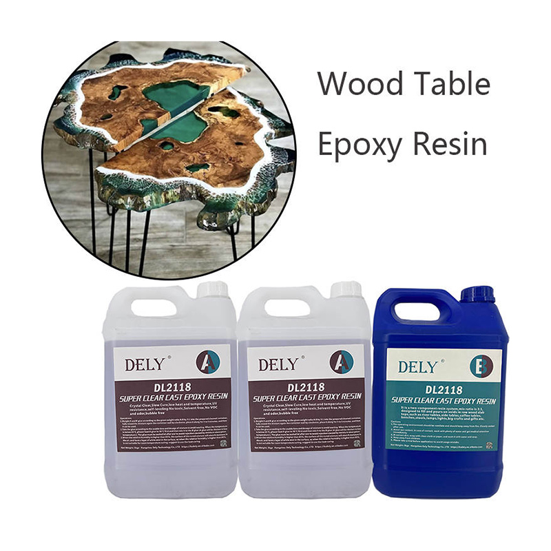 Crystal Clear Wood Epoxy Countertops 2 Part Deep Pour Epoxy Resin