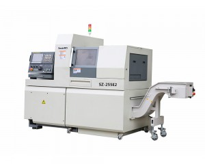 SZ-255EN2F Torno automático CNC de tipo suizo de dobre husillo Torno CNC de alta calidade
