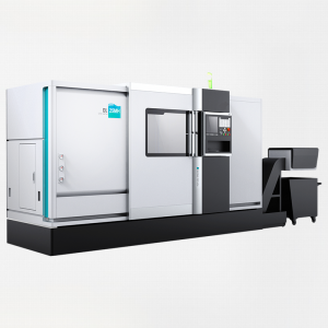 DL-25MH China High Precision Flat Bed CNC-draaibank met Live Tools