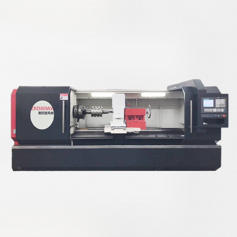 CNC horisontal virvlende fresemaskin for gruveborerør RF80-3000