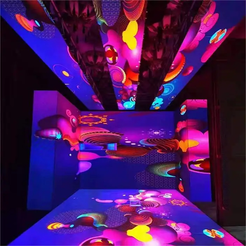 3D ステージ インタラクティブ LED ダンス フロア レンタル イギリス