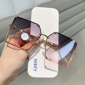 Modes metāla modernas OEM lētas saulesbrilles