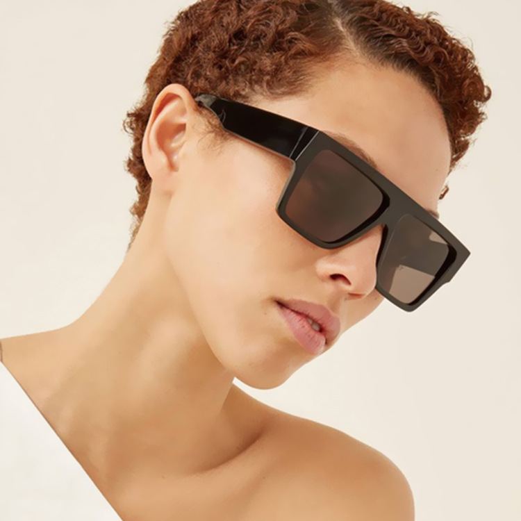 Prezo barato China Custom Eyewear River Fashion Shades Flat Top Fabricante Gafas de sol Imaxe destacada