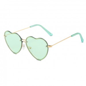 Faisean Cruth Croí Miotail Sunglasses Sunglasses Gleoite na mBan