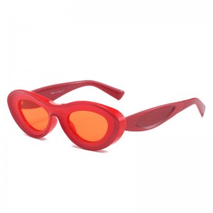 Овальные солнцезащитные очки «кошачий глаз» Vendor Colorful Women Eyeglasses
