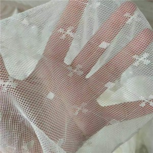 بیر، سٹار، ہارٹ ڈیزائن Jacquard Mosquito Net Fabric for Mosquito Net