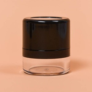 DM new powder puff jar cosmetic loose powder jar empty cosmetic jars free samples