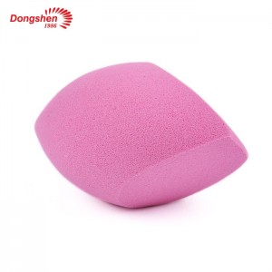 Professional wet and dry foundation blending three-face makeup sponge