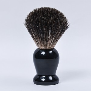 PriceList for Bamboo Safety Razor - Dongshen wholesale custom natural black badger hair wood handle shaving brush for men’s beard grooming – Dongmei