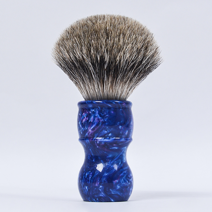Dongshen private label wholesale custom resin handle natural best badger hair professional men’s shaving brush Featured Image