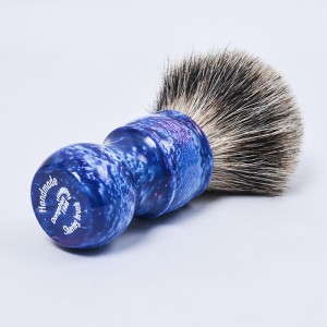 Dongshen private label wholesale custom resin handle natural best badger hair professional men’s shaving brush