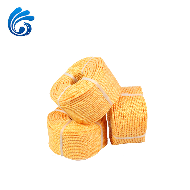 orange twisted polysteel rope/ pp danline rope Featured Imaj