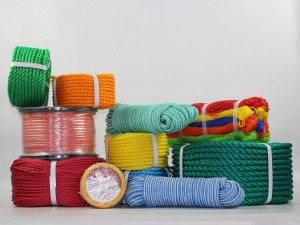 Corda de torção de polietileno/PE colorida de alta qualidade para uso na pesca