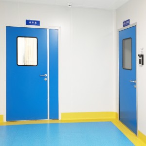 China OEM Radiation Protection Doors Factory –  Anti bacteria HPL flush laminate Door for hospital and laboratory – Ezong