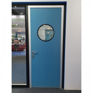 Medical Door with Circular Windows