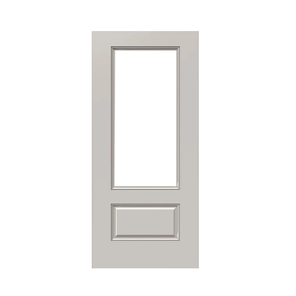 2-панелна остъклена врата от фибростъкло Представено изображение