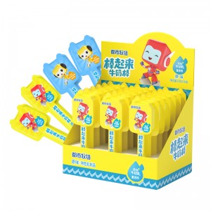 Vekirina Serkeftina Şîrîn Lollipops Milk Custom û Stratejiyên Firotanê Candy OEM Manufacturer