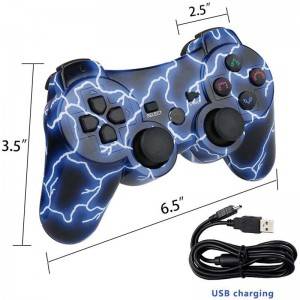 Xbox 360 Controller 2.4GHZ Game Controller Gamepad Joystick Compatible with Xbox & Slim 360 PC Windows 7, 8, 10 (Black)