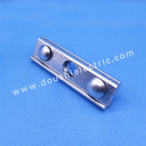 Hot dip galvanized suspension straight clamp with 3 bolts
