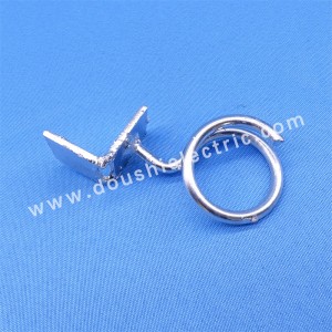 Factory Direct Bejgħ Ftth Aerial Overhead Fittings Hot Dip Galvanized Bridle Ring