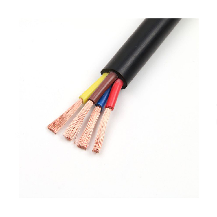 Verkoopstoevoer Omhulde kabel 2-kern 1.0mm Pvc Ccc Rvv Multicore-kragkabel en -klemme