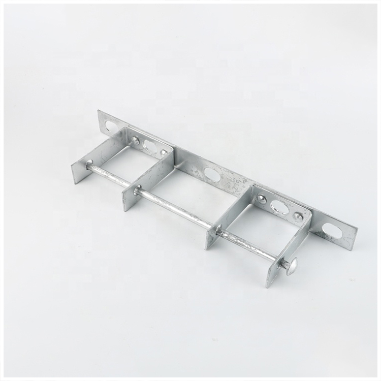 Hot Dip Galvanized Secondary Overhead Line Steelwork  For Insulator Fitting Hardware Power Accessories