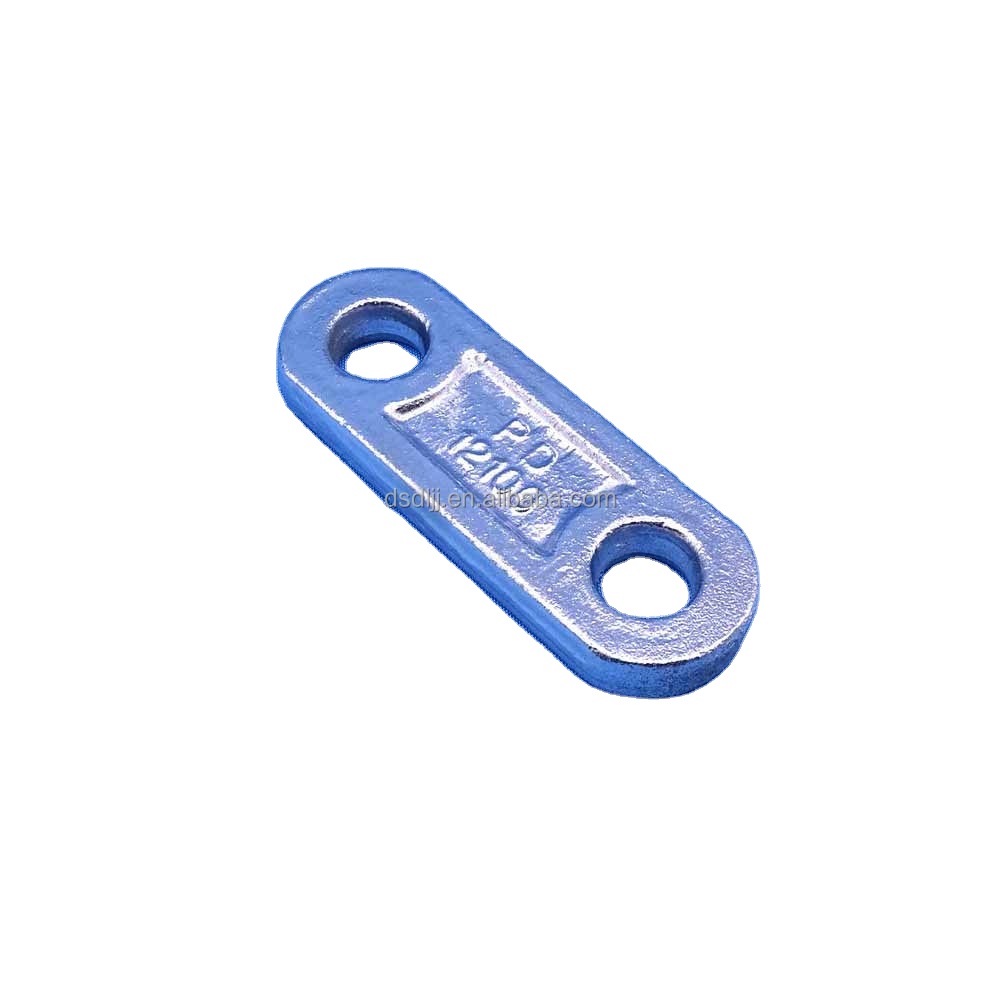 Hot dip Galvanized Steel PD Type Clevis Yoke Plate for electric power fittings