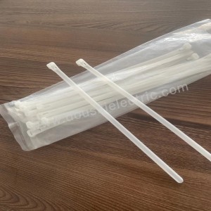Vysokokvalitná nylonová sťahovacia páska Samosvorná páska na zips Plast