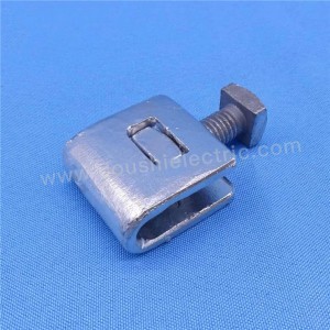 High Quality Hot Dip Galvanized Power Fitting Pole Line Hardware Ground Strand Clamps